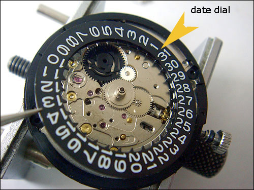 seiko 7s26 date dial