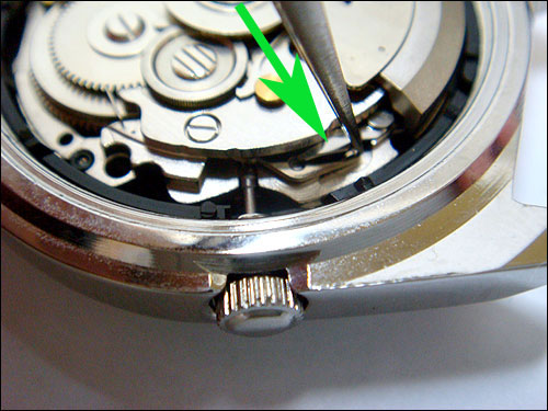 Seiko DIY - pulling the winding stem out
