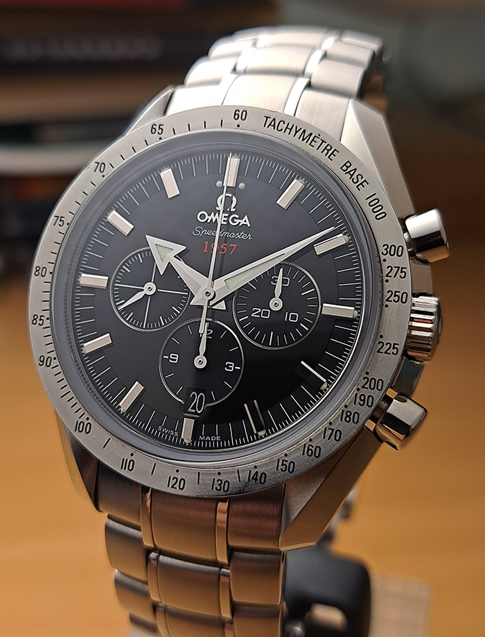 Omega Speedmaster 1957 Broad Arrow Co-Axial Chronograph Ref. 321.10.42.50.01.001