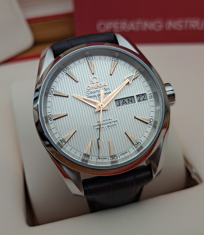  Omega Seamaster Aqua Terra 150M Co-Axial Annual Calendar Wristwatch Ref. 231.13.39.22.02.001