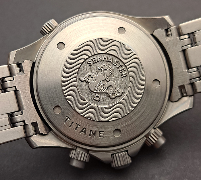 Omega Seamaster Titanium 300M Chronograph Diver Wristwatch Ref. 2298.80