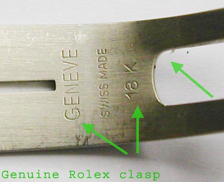 real vs. fake rolex in France